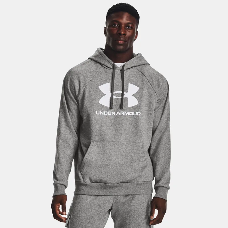 Under Armour Rival Fleece Logo Ανδρική Μπλούζα με Κουκούλα (9000245879_70884)