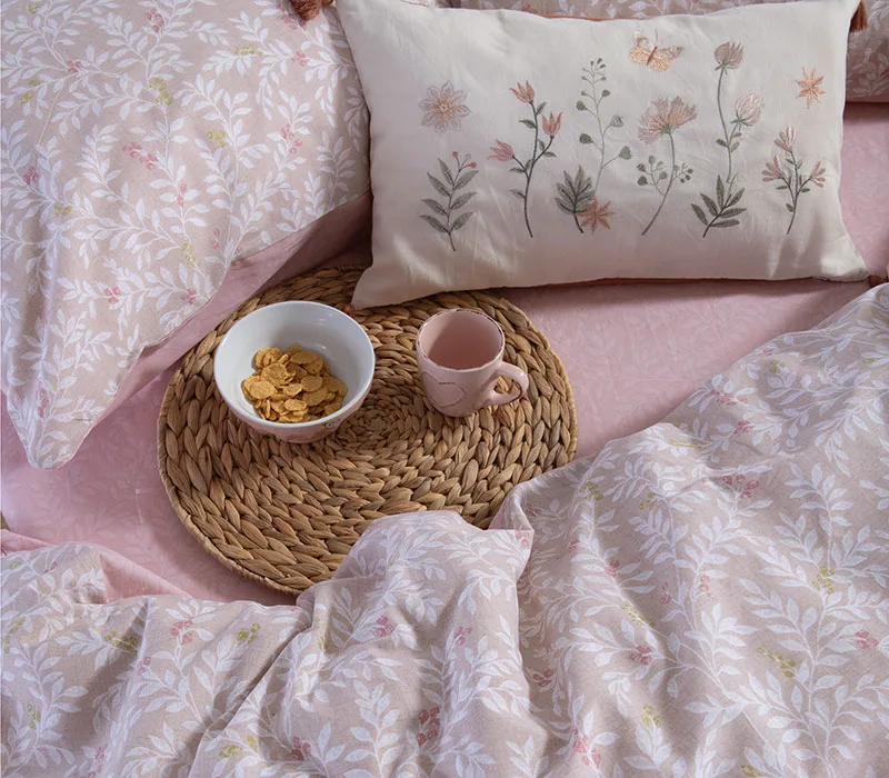 Σεντόνια Μονά Με Λάστιχο (Σετ) 100x200+35 Nef-Nef Homeware Cylia Μπεζ