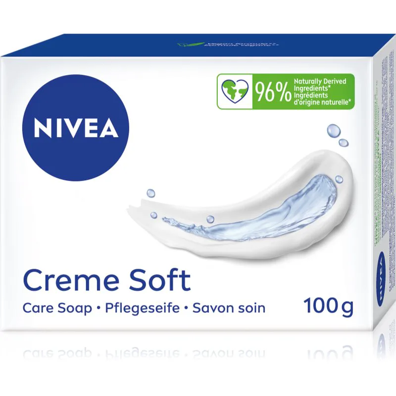 Nivea Creme Soft Μπάρα σαπουνιού 100 γρ