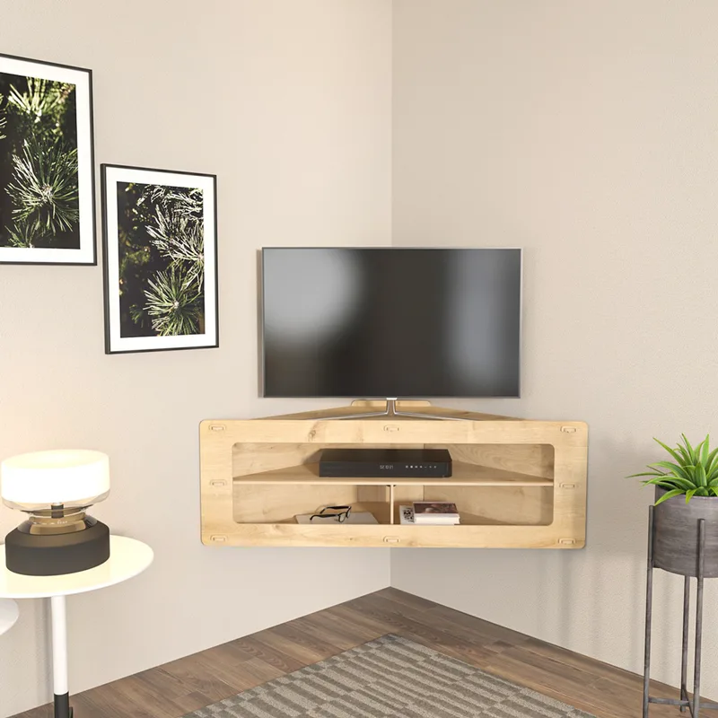Έπιπλο Τηλεόρασης Sala - Oak 875Zna4648 (120x40x45 cm)