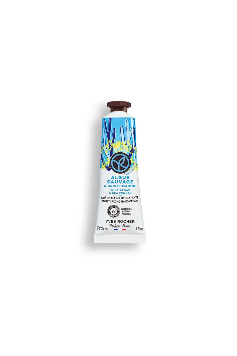 Yves Rocher Wild Algae & Sea Fennel Moisturizing Hand Cream 30 ml - 81165