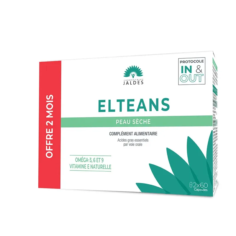 Jaldes Elteans Omega 3,6,9 Dry skin 2x60 capsules