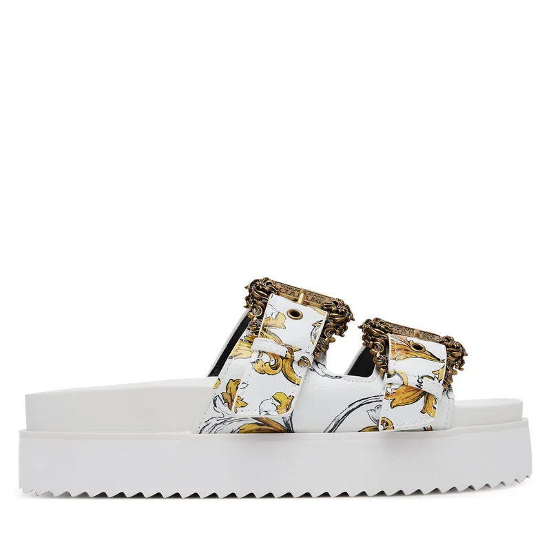 Παντόφλες Versace Jeans Couture 78VA3SM1 ZS366 G03 Λευκό