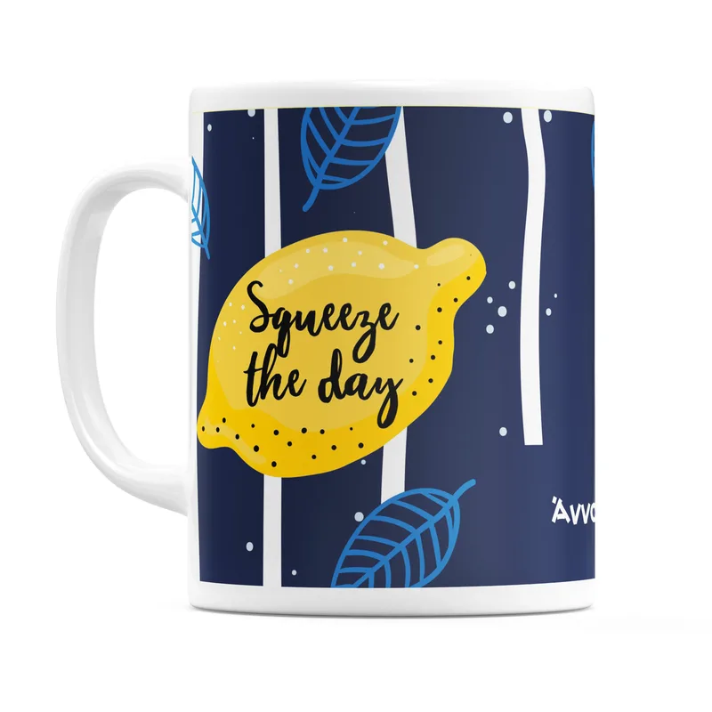 Squeeze the Day - Κούπα - Λευκό - Απλή