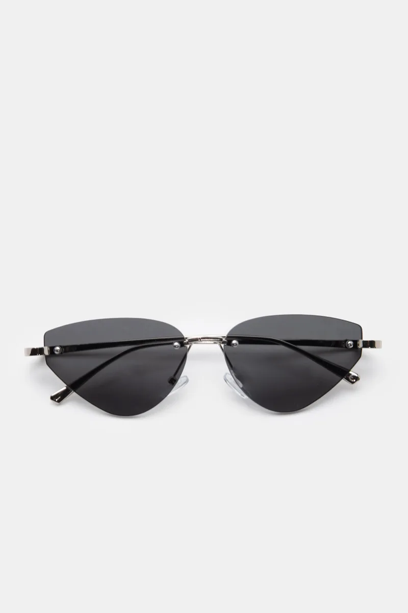 Γυαλιά Ηλιού Cat-Eye Style - Ασημί