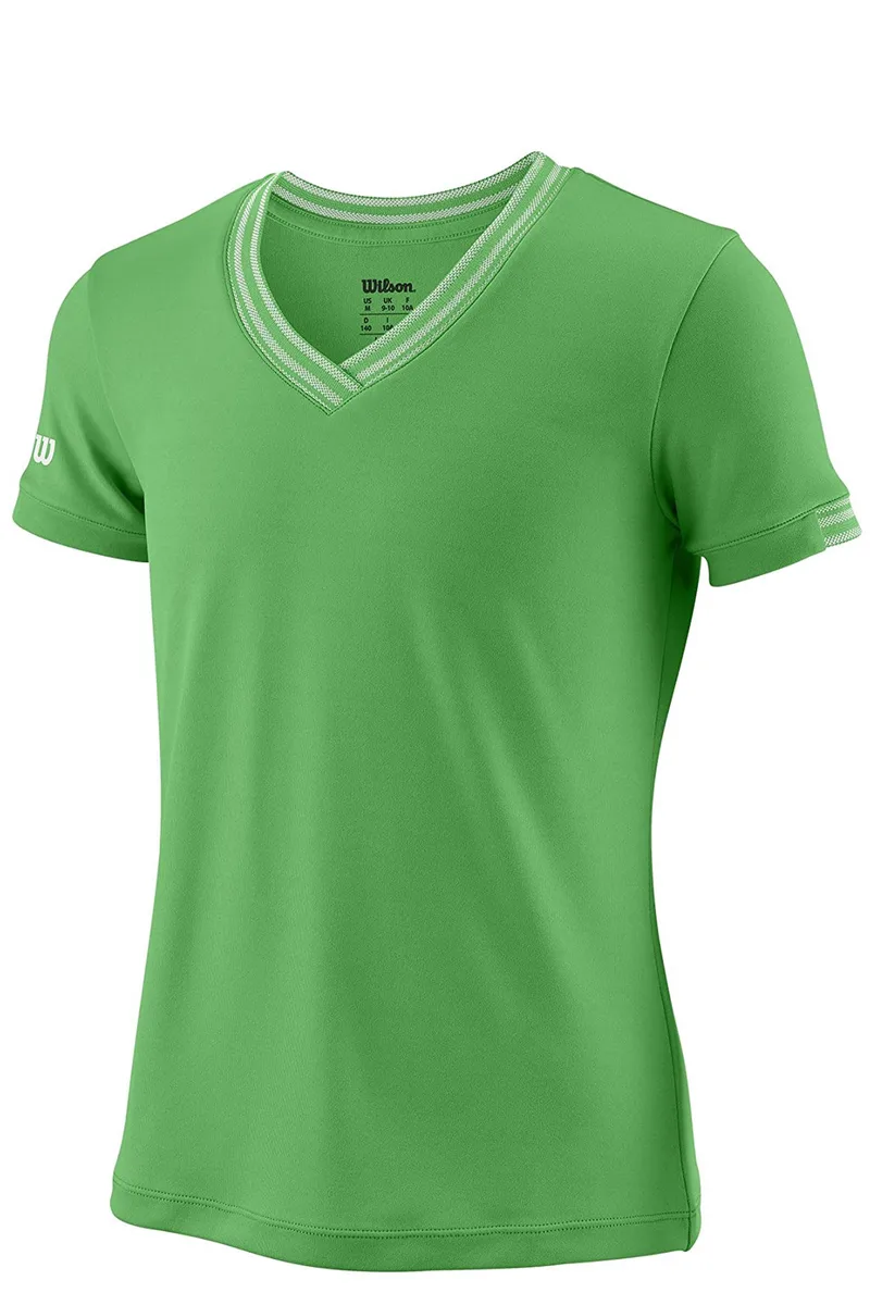 Μπλούζα Κοντομάνικη Wilson G Team V-Neck WRA770105-00 Κορίτσι