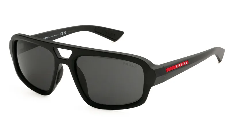 PRADA ΓΥΑΛΙΑ ΗΛΙΟΥ PRADA PSB11SU 1BO08Z 5718 PSB11SU Μαύρο