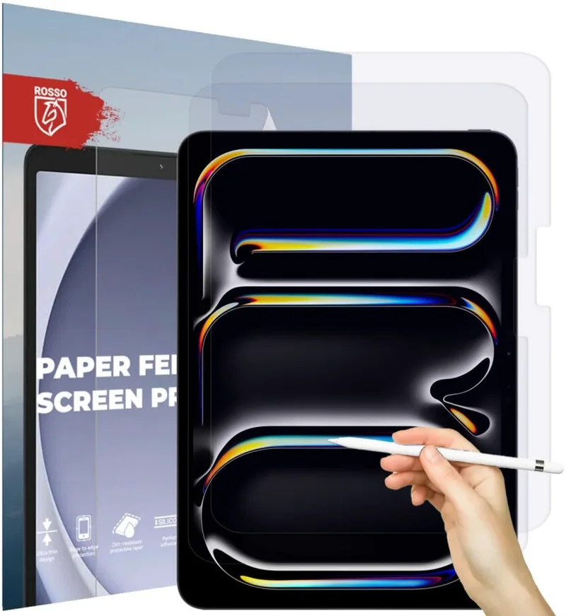 Μεμβράνη Προστασίας Οθόνης - Apple iPad Pro 13" 2025 / 2024 - Κόκκινο Paper Feel Film Screen Protector - 2 Τεμάχια - Clear (8719246453236)