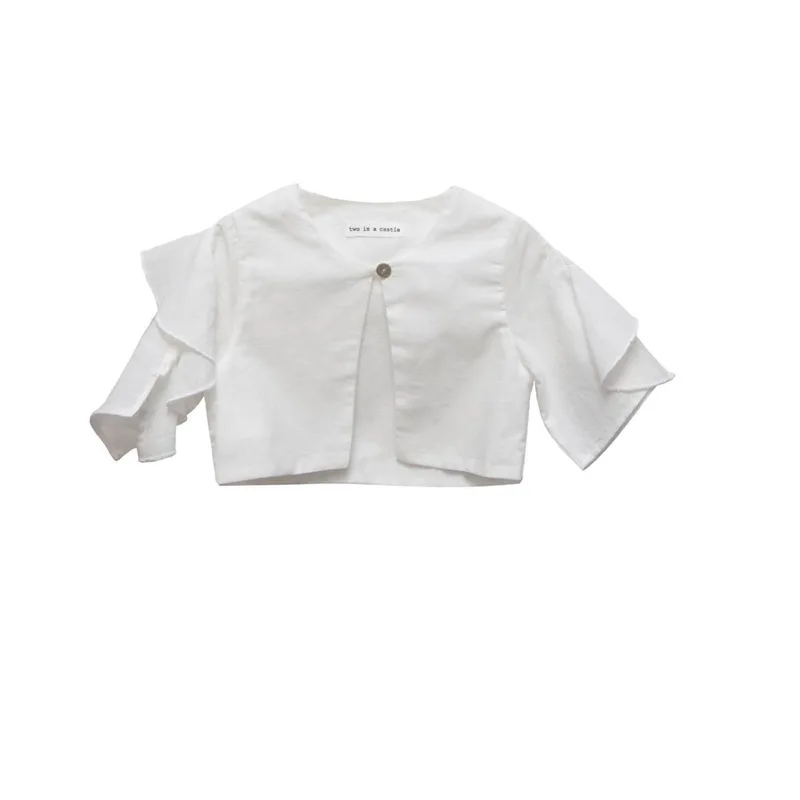 Ζακέτα μπεμπέ κορίτσι Two in a castle-T5177-OFF WHITE