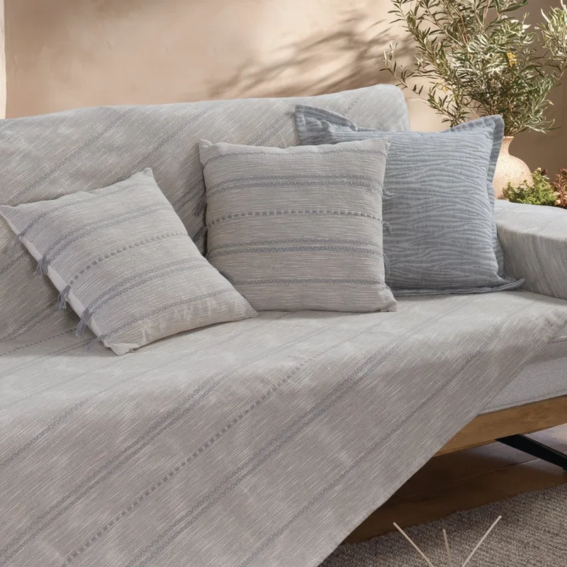 Ριχτάρι Καναπέ Τετραθέσιου (180x350) Nef-Nef Homeware Bleeze Grey