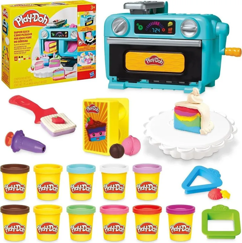 DOH - MORE SUPER SLICE CAKE PLAYSET PLAY-DOH HASBRO (G0497)