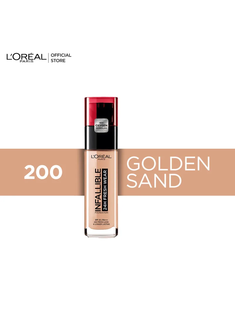 L'Oreal Paris & More - L΄orιal Paris Infallible 24H Fresh Wear Makeup 140 Golden