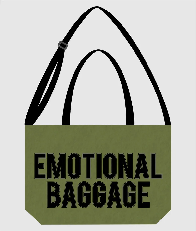 Tote bag “Emotional Baggage” – SWES Χακί