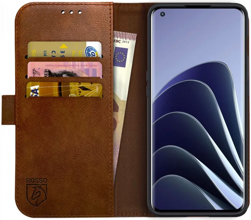 Κόκκινο Element PU Θήκη Πορτοφόλι OnePlus 10 Pro - Brown (8719246353727)