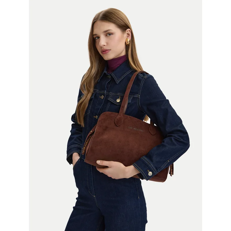 Τσάντα LOVE MOSCHINO JC4272PP0OKJ0313 Καφέ