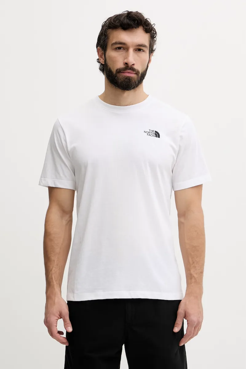 The North Face t-shirt ανδρικό με βαμβάκι VERTICAL
