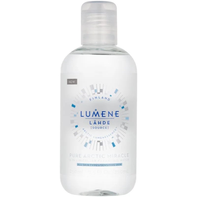 Lumene Nordic Hydra [LÄHDE] Pure Arctic Miracle μικυλλιακό καθαριστικό νερό για όλους τους τύπους επιδερμίδας ακόμα και ευαίσθητης 250 ml