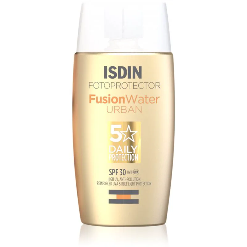 ISDIN Fusion Water προστατευτική κρέμα προσώπου SPF 30 50 ml