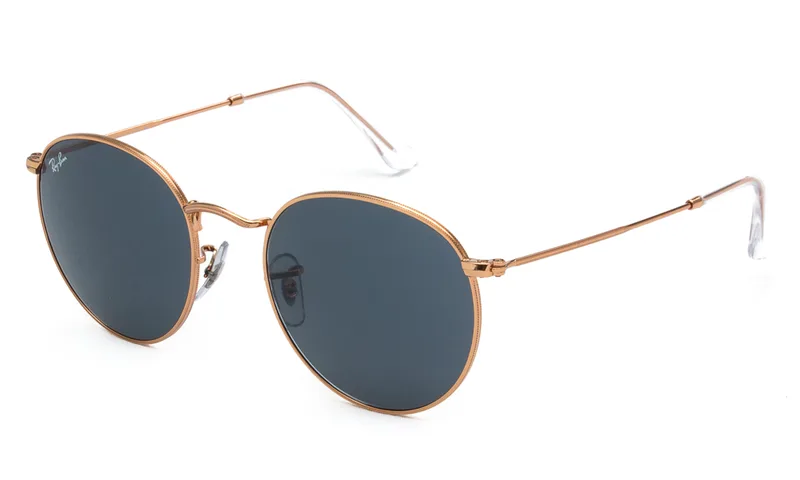 RAY BAN ΓΥΑΛΙΑ ΗΛΙΟΥ RAY BAN ROUND METAL 3447 9202R5 5321 3447 Καφέ