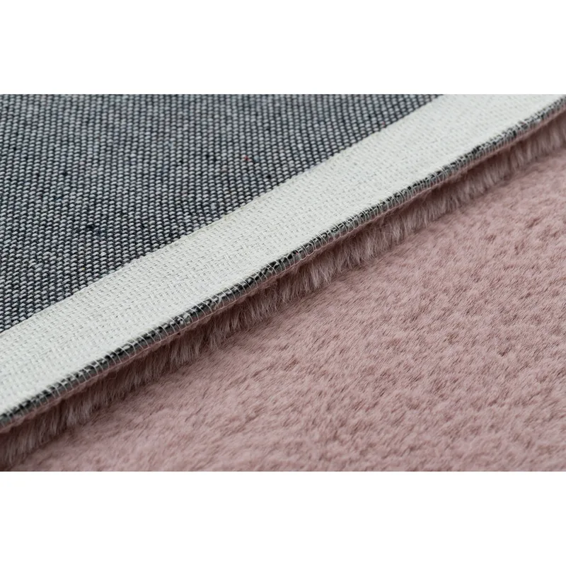 Χαλιά Rugsx Χαλί BUNNY ροζ Απομίμηση γούνΠ200x290 cm