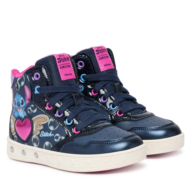 Αθλητικά Geox J Skylin Girl J668WE 054AJ C4268 S Σκούρο μπλε