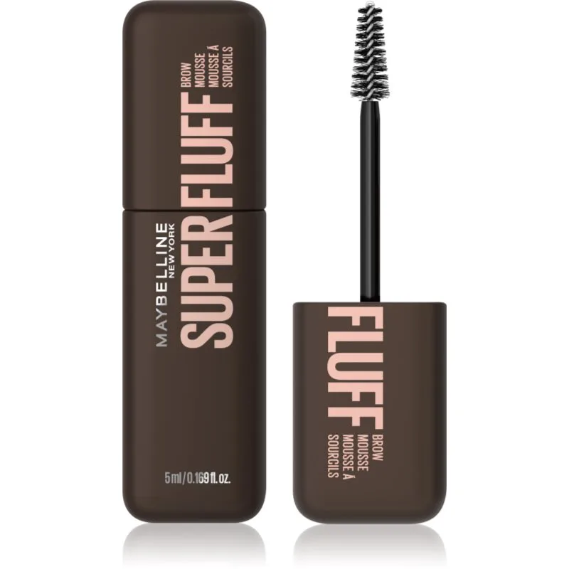 MAYBELLINE NEW YORK Super Fluff Mousse τζελ για τα φρύδια απόχρωση 262 Black Brown 5 ml