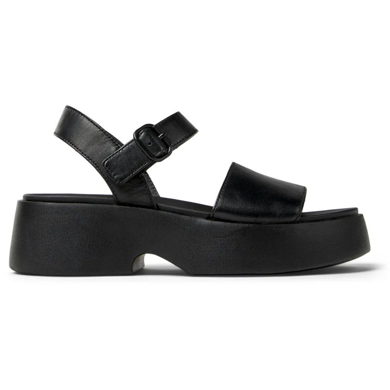 CAMPER Tasha - Πέδιλα Για Γυναικεία - Μαύρο, Μέγεθος 41, Smooth leather
