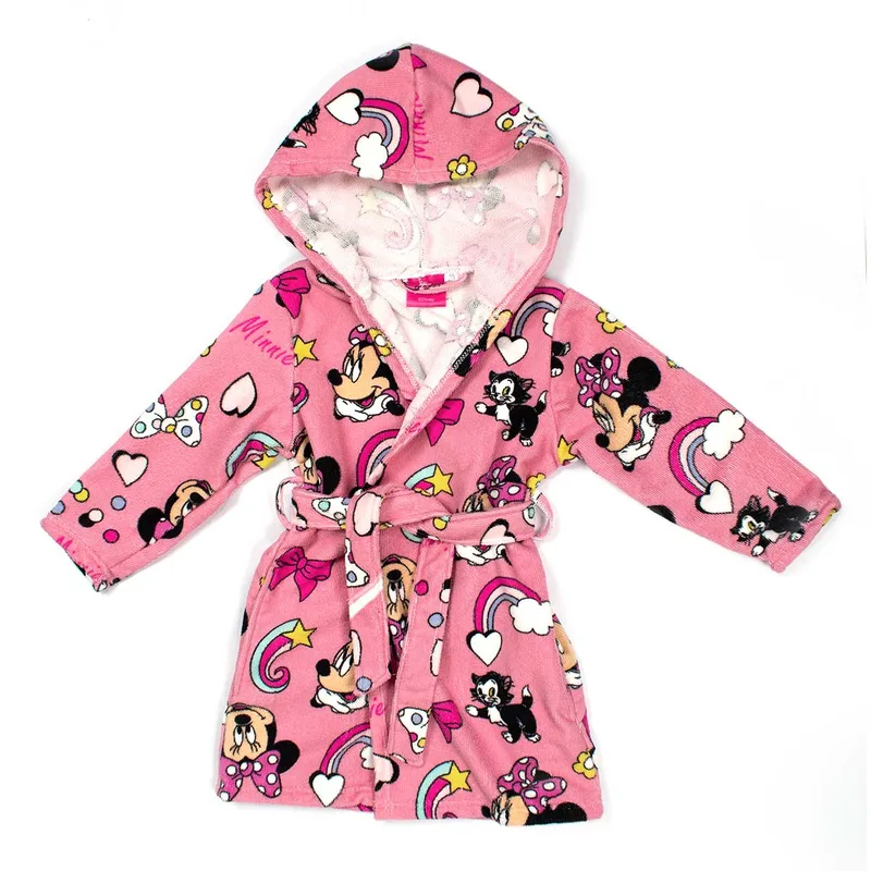 Παιδικό Μπουρνούζι Dimcol Minnie Ροζ No10 No10