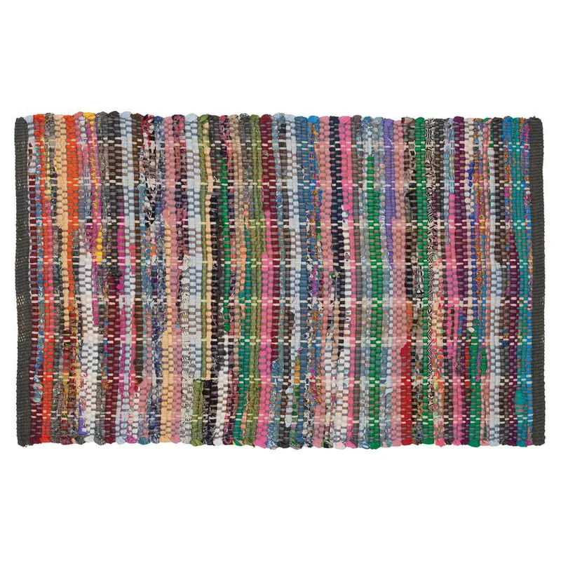 Ταπέτο Μπάνιου Βαμβακερό 60x90εκ. Madras Multi Sealskin 291913603 (Ύφασμα: Βαμβάκι 100%) - sealskin - sl-291913603