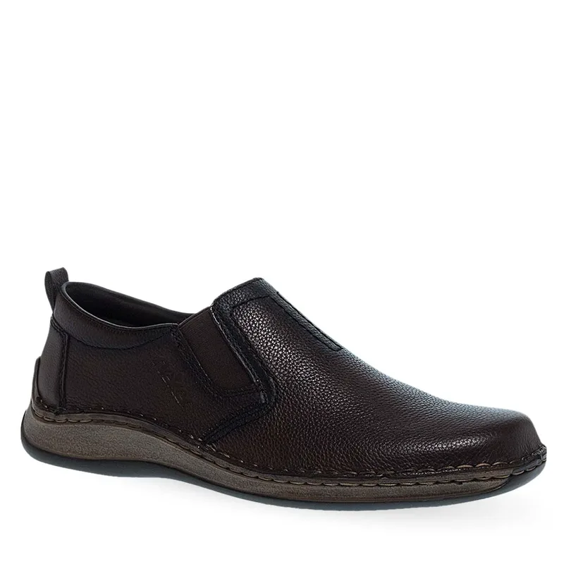 Ανδρικά Δερμάτινα Slip On Παπούτσια Rieker 05264-26