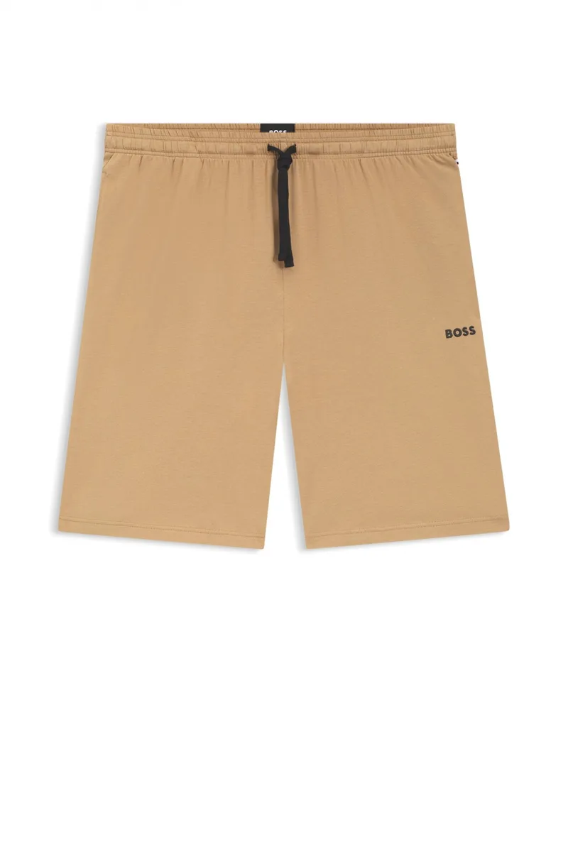 BOSS HOMEWEAR ΒΕΡΜΟΥΔΑ MIX&MATCH SHORT CW ΜΠΕΖ