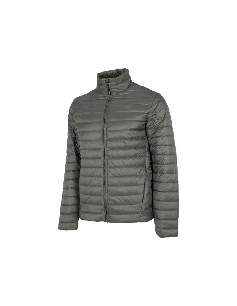 4F Ανδρικό Μπουφάν Puffer Χακί H4Z22-KUMP003-43S