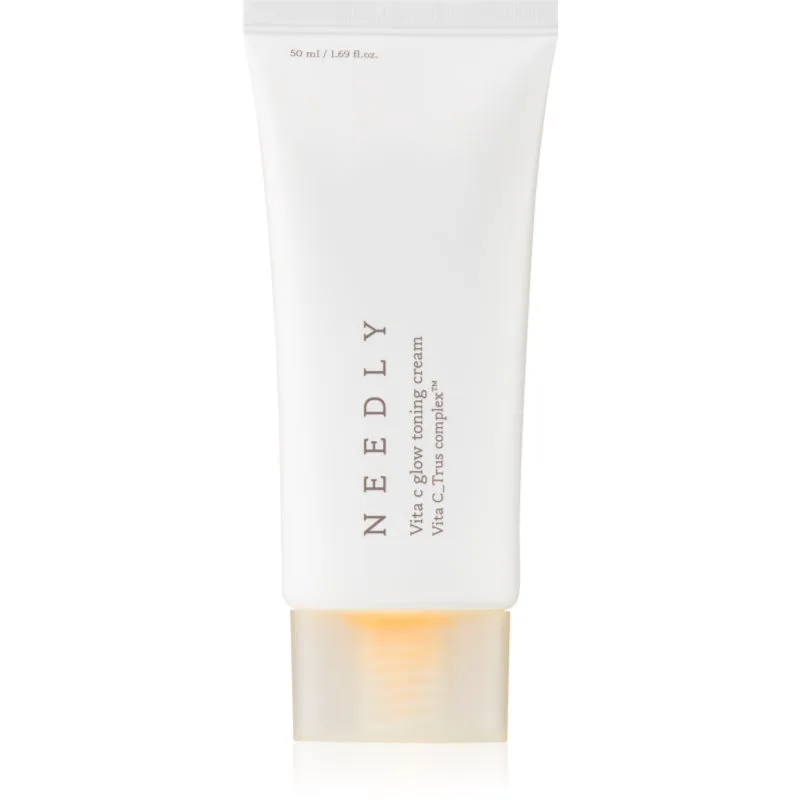 NEEDLY Vita C Glow Toning Cream ενυδατική κρέμα με χρώμα για ενοποίηση τόνου της απόχρωσης δέρματος 50 ml
