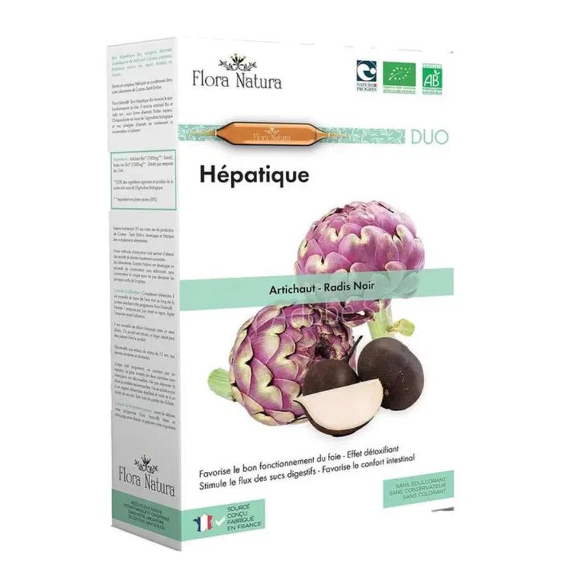 Flora Natura Hepatica 20 vials