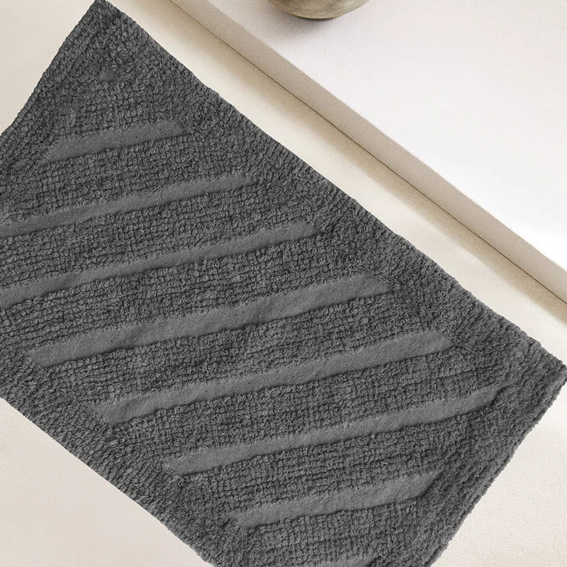 Πατάκι Μπάνιου 40x60 Melinen Task Dark Grey