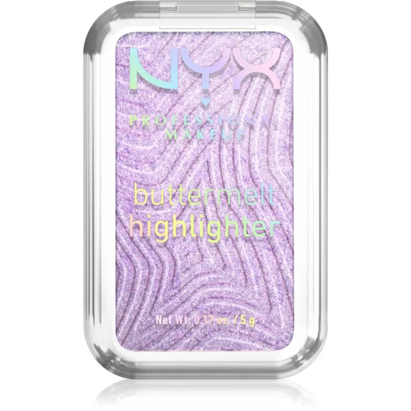 NYX Professional Makeup Buttermelt Highlighter λαμπρυντικό απόχρωση no 1 butta 40 5 γρ