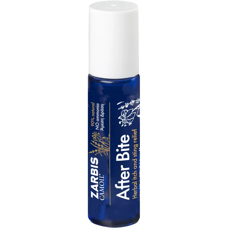 Zarbis Camoil After Bite Fast Action Roll On Δραστική Καταπραϋντική Λοσιόν για την Αντιμετώπιση Όλων των Τσιμπημάτων με Defensil Plus 10ml