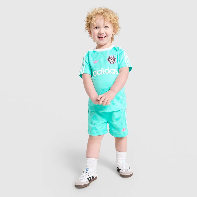 adidas Originals Inf Jacquard Tee And Shorts Set (9000262206_92049)