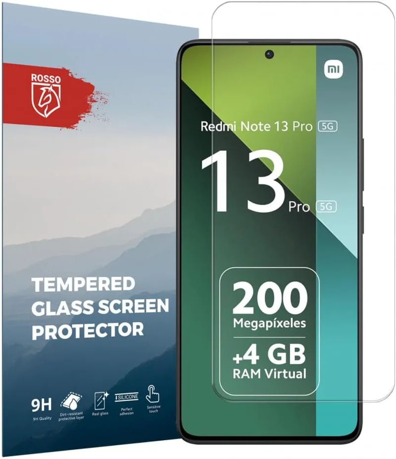 Αντιχαρακτικό Προστατευτικό Γυαλί Οθόνης Xiaomi Redmi Note 13 5G / Redmi Note 13 4G / Redmi Note 13 Pro 4G / Redmi Note 13 Pro 5G / Redmi Note 14S - Κόκκινο Tempered Glass - Clear (8719246449192)