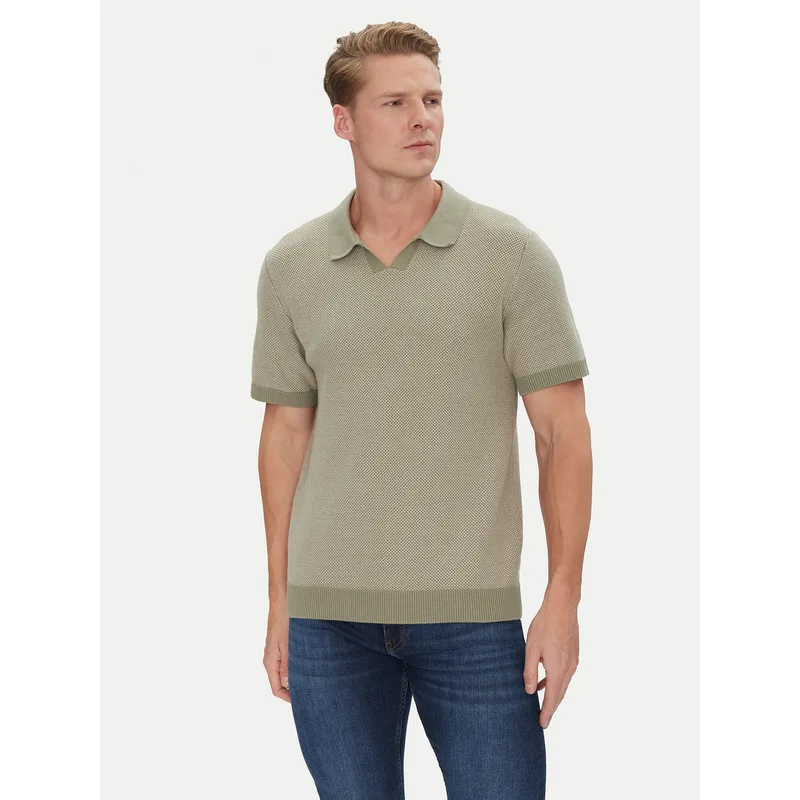 Jack & Jones Polo Ceaston 12273012 Πράσινο Regular Fit
