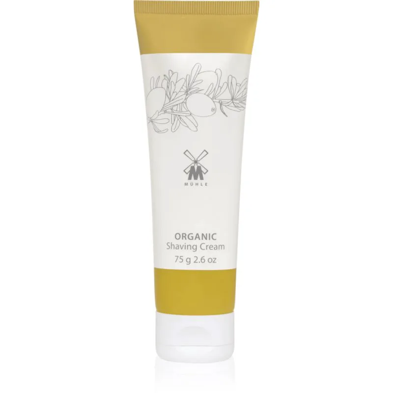Mühle Organic Shave Cream Κρέμα ξυρίσματος σε σωληνάριο 75 ml
