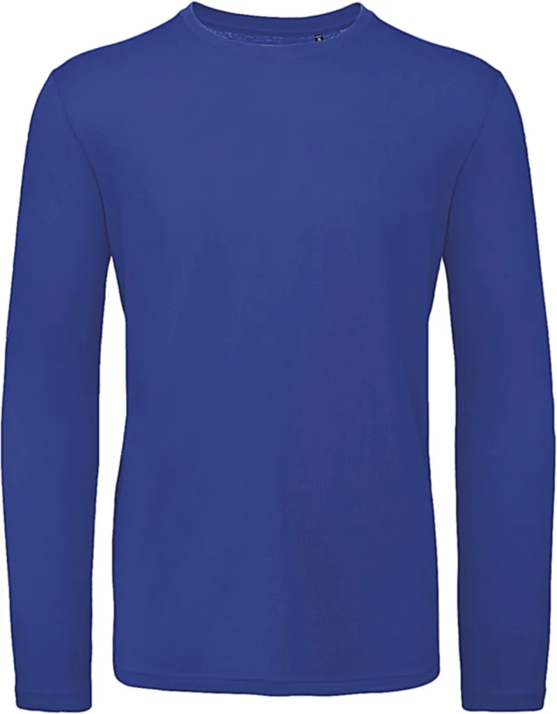 Μακρυμάνικο T-Shirt TM070 B & C Inspire Organic Cobalt Blue