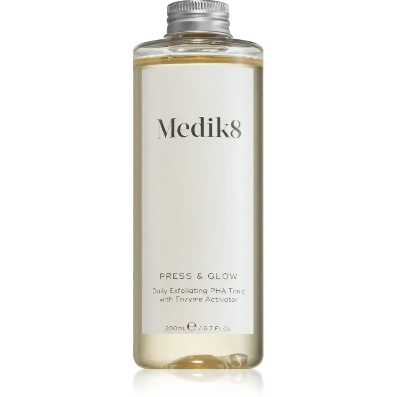 Medik8 Press & Glow απολεπιστικό καθαριστικό τόνερ 200 ml