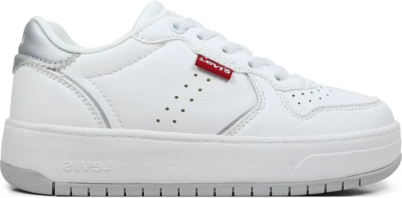 ΠΑΠΟΥΤΣΙ LEVI'S KELLY VKEL0002S 0081 ΛΕΥΚΟ/ΑΣΗΜΙ (EU:39)
