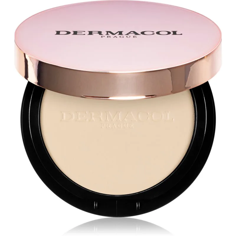 Dermacol 24h Control συμπαγής πούδρα κα μακιγιάζ 2 σε 1 απόχρωση 02 9 γρ