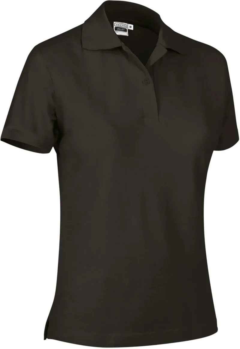 Γυναικείο Κοντομάνικο Polo Shirt VALLEY Valento POVATOMNG Black