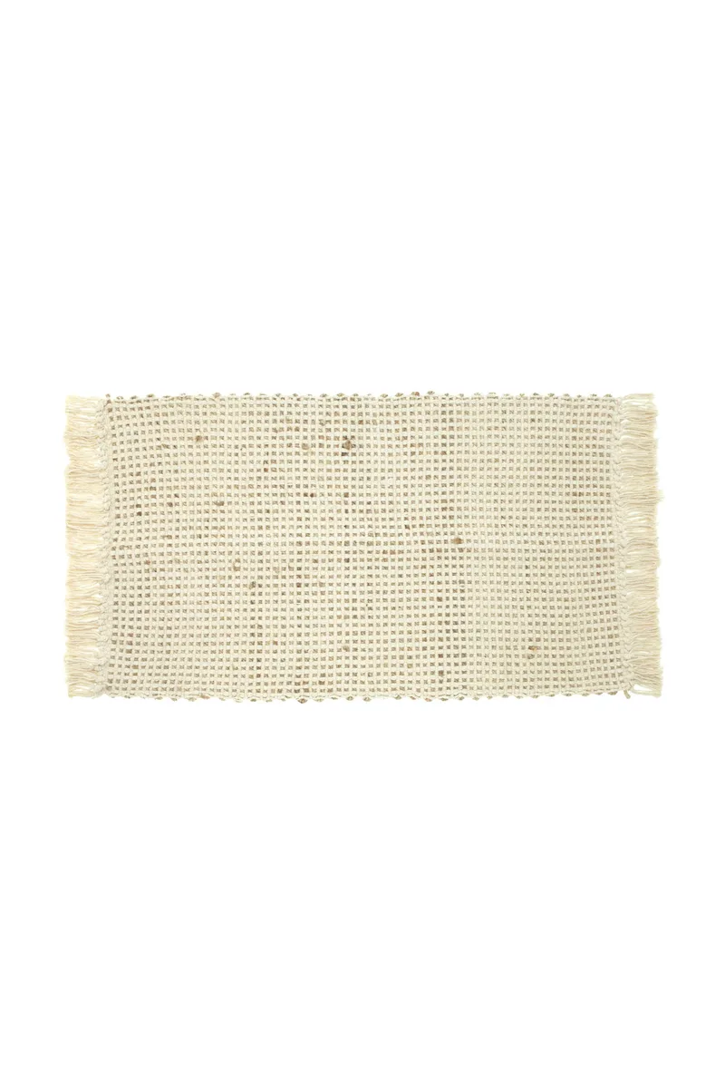 Χαλάκι μπάνιου απο γιούτα 60x100 Coincasa - 000480140 Πορτοκαλί