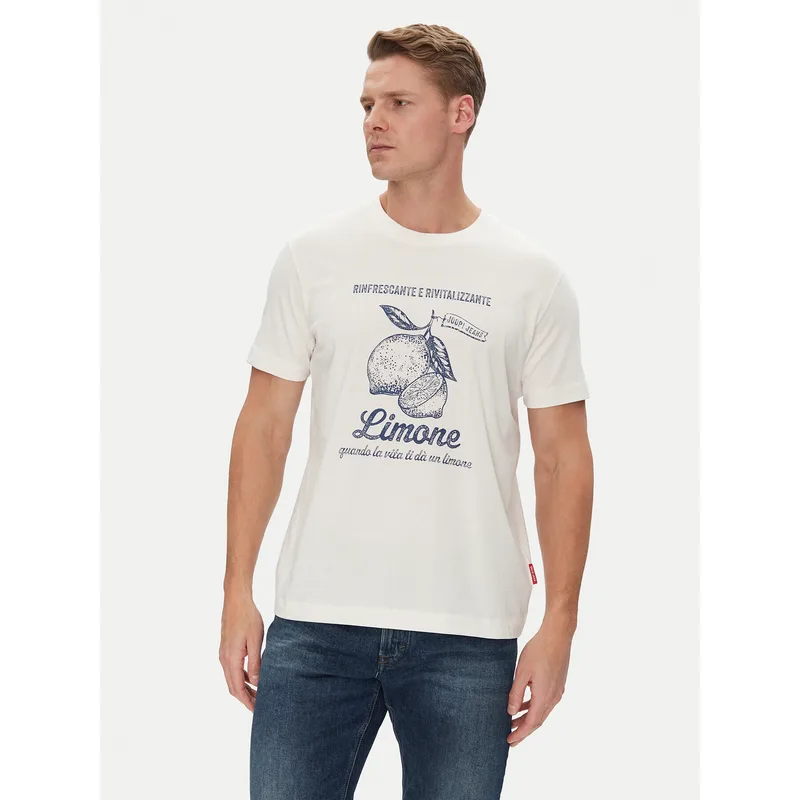 JOOP! Jeans T-Shirt 15 JJJ-25Almir 30045693 Μπεζ Modern Fit