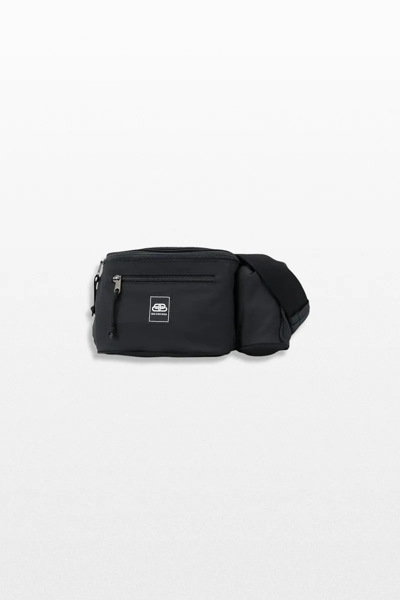 BALENCIAGA Ανδρικό Μαύρο Logo Belt Bag