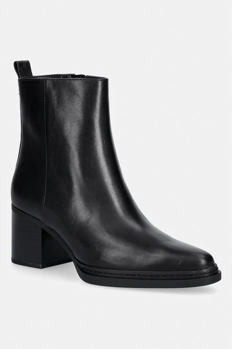MICHAEL Michael Kors μποτάκια block heel γυναικεία δερμάτινα Lex Bootie